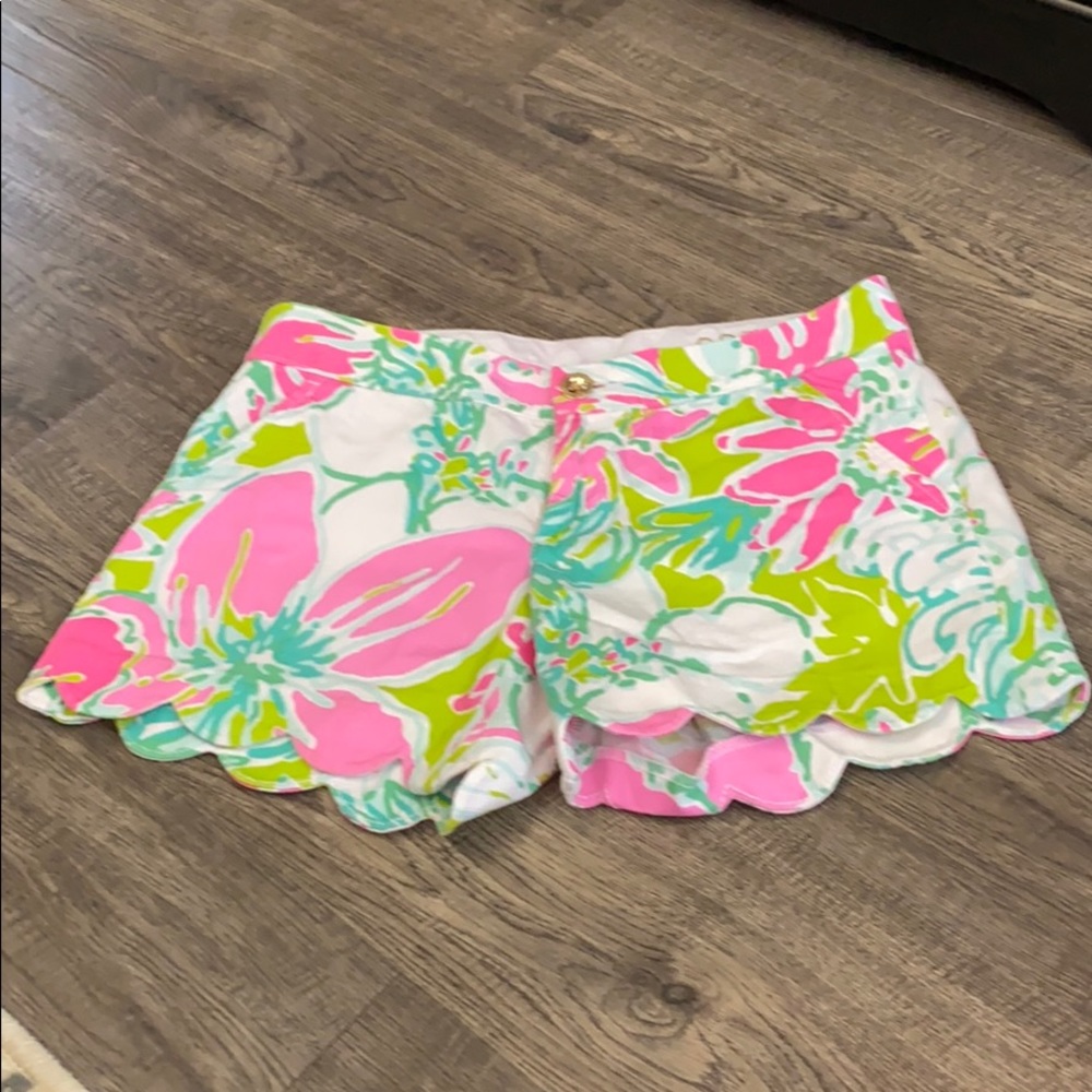Sz 00 Lilly Pulitzer Buttercup shorts
